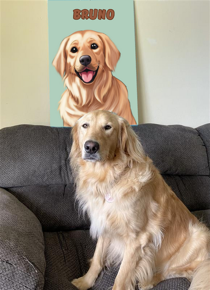 Personalized Pet Portrait